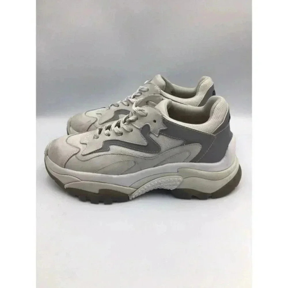 Ash Addict Womens Sneakers Shoes Sz 9.5‎ Gray /white